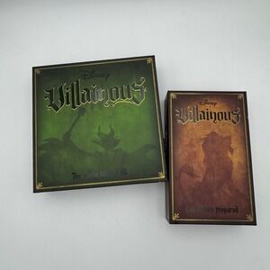 Ravensburger Disney Villainous Board Game Bundle The Worst Takes It All Scar CIB